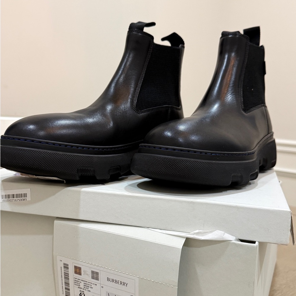 Burberry Mini Creeper Chelsea Boots
